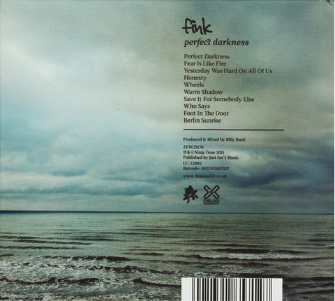 Fink – Perfect Darkness (CD, Album) - фото 2
