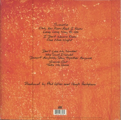 Phil Collins – No Jacket Required (LP, Album, Limited Edition, Crystal Clear Vinyl) - фото 2