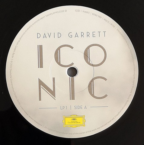 David Garrett – Iconic (2LP, Album, Stereo, Vinyl) - фото 3