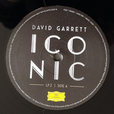 David Garrett – Iconic (2LP, Album, Stereo, Vinyl) - фото 4