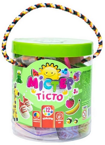 Набір маси для ліплення. Містер тісто. 12 кольорів - фото 1