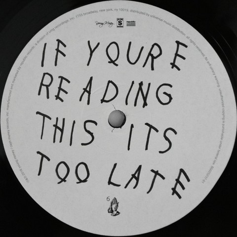 Drake – If Youre Reading This Its Too Late (2LP, Mixtape, Vinyl) - фото 3