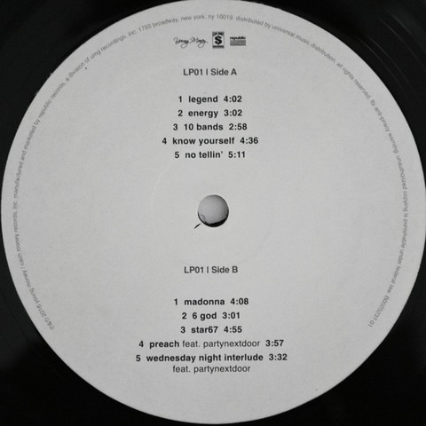 Drake – If Youre Reading This Its Too Late (2LP, Mixtape, Vinyl) - фото 4
