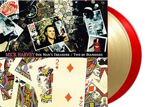 Mick Harvey – One Mans Treasure / Two Of Diamonds (2LP, Album, Gold, Red Vinyl) - фото 3