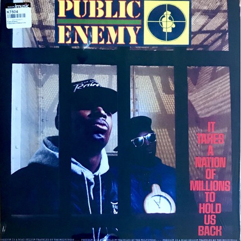 Public Enemy – It Takes A Nation Of Millions To Hold Us Back (LP,  Album, Colored Vinyl) - фото 1