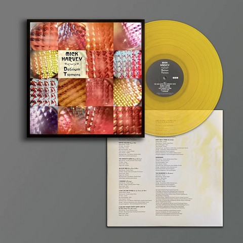 Mick Harvey – Delirium Tremens (LP, Album, Limited Edition, Reissue, Yellow Vinyl) - фото 3