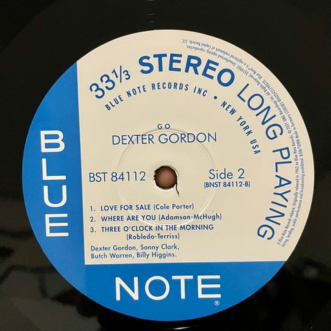 Dexter Gordon – Go! (LP, Album, Reissue, Stereo, 180g, Vinyl) - фото 3