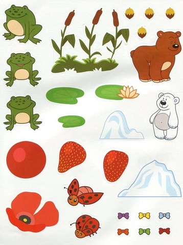 Кольори. Наліпки для малюків - фото 4