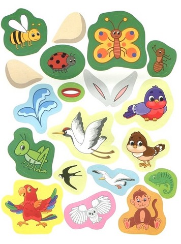 Світ тварин. Наліпки для малюків - фото 4