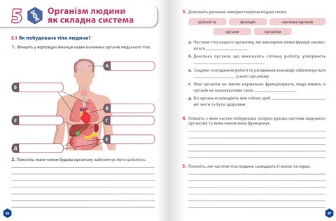 Пізнаємо природу. 5 клас. Робочий зошит. Частина 2 - фото 3