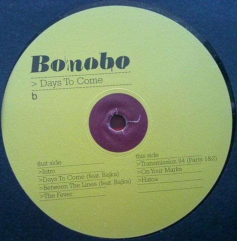 Bonobo – Days To Come (2LP, Album, Vinyl) - фото 4