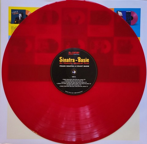 Sinatra - Basie (LP, Album, Limited Edition, Red Vinyl) - фото 3