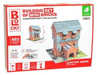 Дім на скелі. Будівельний набір для творчості з міні-цеглинок BLOCKY