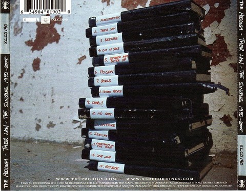 The Prodigy – Their Law: The Singles 1990-2005 (CD, Compilation) - фото 3