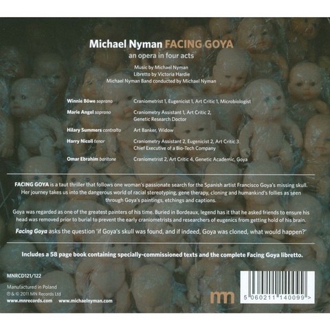 Michael Nyman – Facing Goya: An Opera In Four Acts (3CD, Album, Reissue, Promo, Sampler) - фото 2