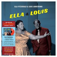 Ella Fitzgerald, Louis Armstrong – Ella & Louis (LP, Album, Stereo,Red Vinyl)