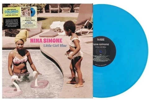 Nina Simone – Little Girl Blue (LP, Album, Limited Edition, Reissue, Stereo, 180g, Blue Vinyl) - фото 3
