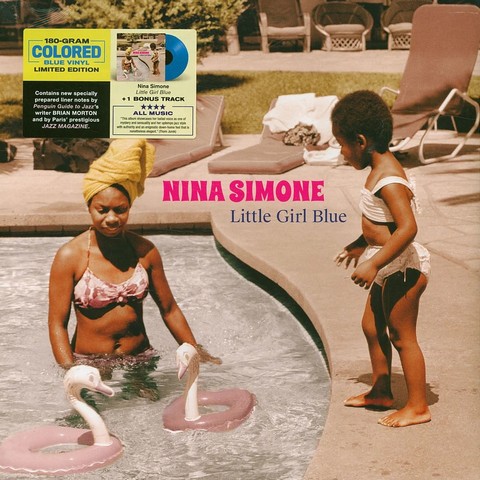 Nina Simone – Little Girl Blue (LP, Album, Limited Edition, Reissue, Stereo, 180g, Blue Vinyl) - фото 1