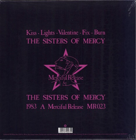 The Sisters Of Mercy – The Reptile House E.P. (EP, 12