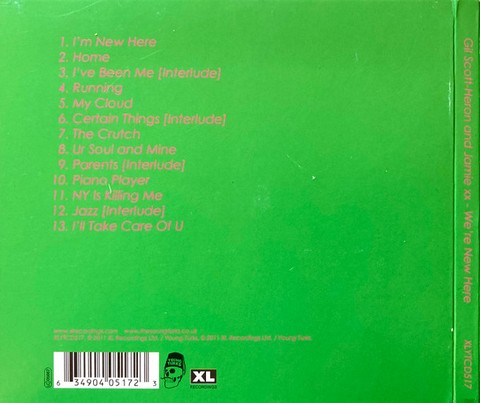 Gil Scott-Heron And Jamie xx – Were New Here (CD, Album) - фото 2