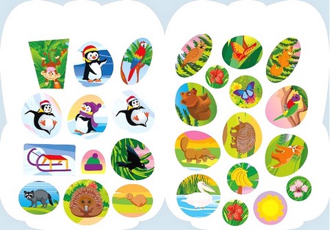 Рюкзачок із наліпками. Левеня Сімба - фото 3