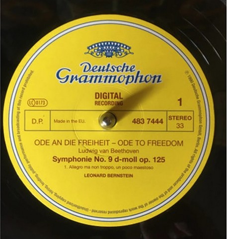 Bernstein, Beethoven - Ode To Freedom - Symphonie No.9 (2LP, Stereo, 180 g, Vinyl) - фото 3