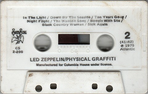 Led Zeppelin – Physical Graffiti (Cassette, Album) - фото 3