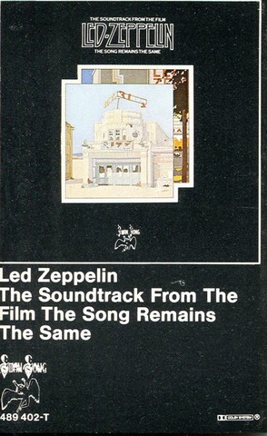 Led Zeppelin – The Soundtrack From The Film The Song Remains The Same (Cassette, Album) - фото 1