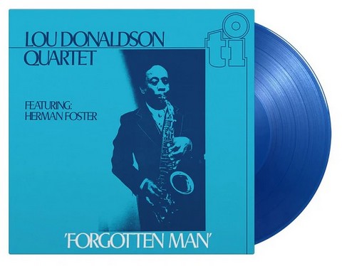 Lou Donaldson Quartet Featuring Herman Foster – Forgotten Man (LP, Album, Limited Edition, Numbered, Reissue, Stereo, Blue Vinyl) - фото 2