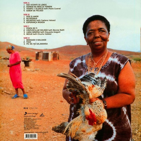 Cesaria Evora – Sao Vicente Di Longe (LP, Album, Limited Edition, Numbered, Reissue, Stereo, Orange & Black Marbled Vinyl) - фото 2
