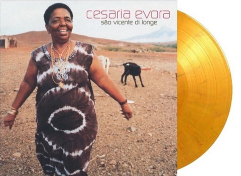 Cesaria Evora – Sao Vicente Di Longe (LP, Album, Limited Edition, Numbered, Reissue, Stereo, Orange & Black Marbled Vinyl) - фото 3