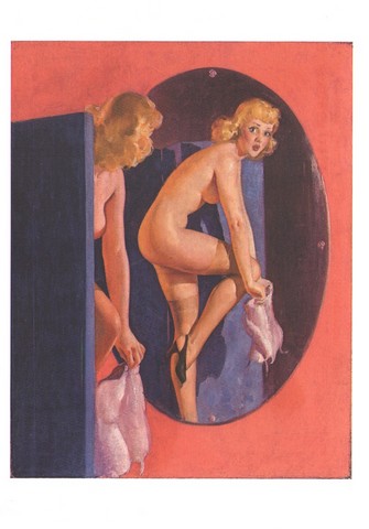 Over-Exposure, Louis F. Dow calendar illustration, 1941. - фото 1