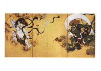 Wind God Fujin and Thunder God Raijin