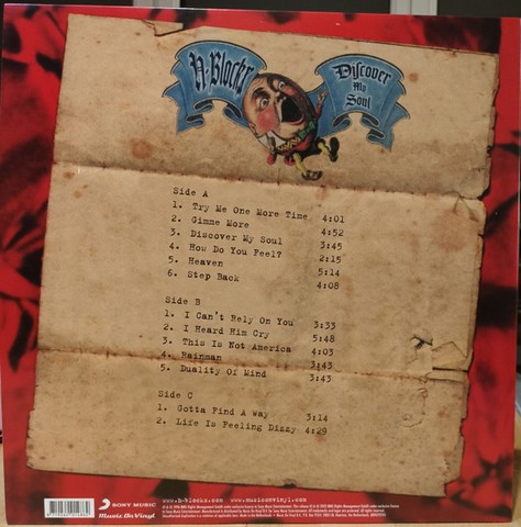 H-Blockx – Discover My Soul (2LP, Album, Limited Edition, Single Sided, Etched, Silver Vinyl) - фото 2