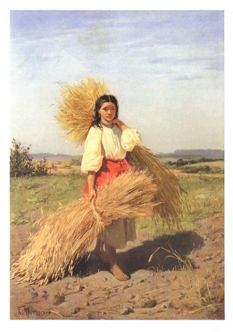 Дівчина зі снопами - фото 1