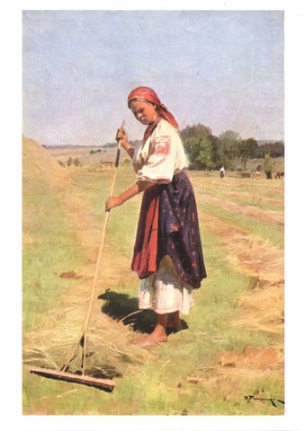 Дівчина з граблями - фото 1