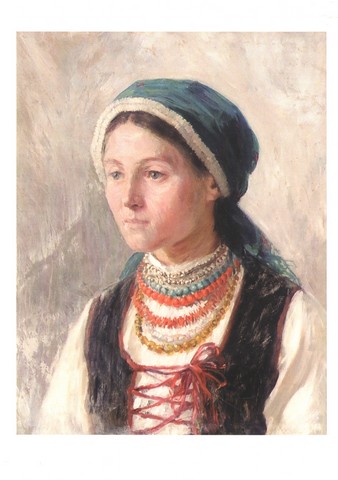 Портрет молодої української дівчини - фото 1