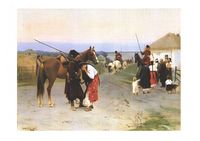 В похід (Проводи козаків), 1902