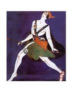 Дизайн костюмів до вистави «Фаміра Кіфаред», 1916