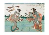 View of Yanagishima in Spring, 1860