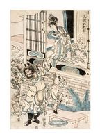 The Palace of King Zhou of China, 1807 - Подарочные открытки