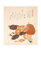 Oranges and Dried Persimmon