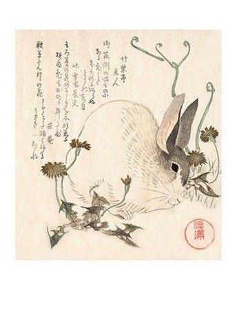 Hare and Dandelions, с. 1820 - фото 1