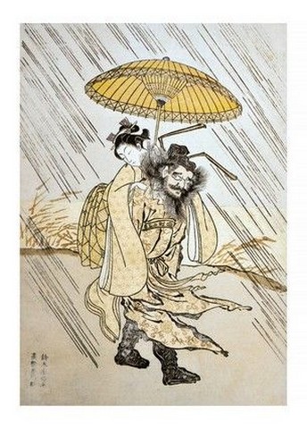 Carrying a Young Woman on His Back, 1765 - фото 1
