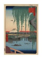 Yatsumi Bridge, 1857