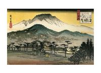 Evening View of a Temple in the Hills