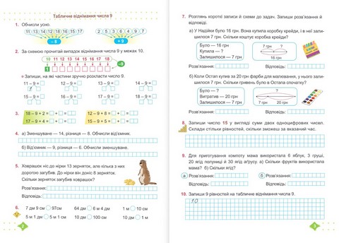 Математика. 2 клас. Навчальний посібник у 3-х частинах. Частина 2 - фото 2