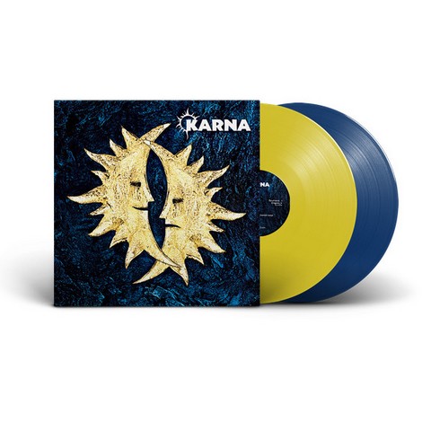 Karna – Karna (2LP, Album, Limited Edition, Numbered, Stereo, 180g ,Yellow & Blue Vinyl) - фото 3