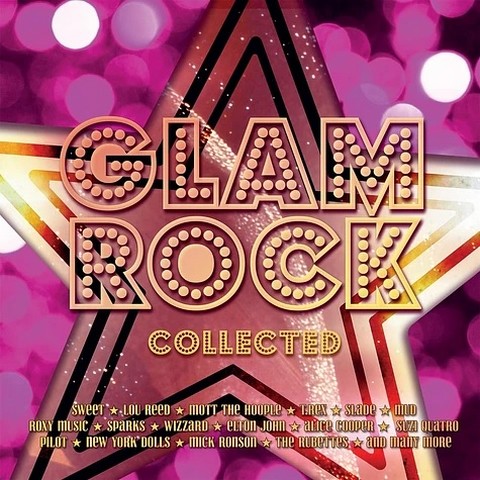 Glam Rock Collected (2LP, Compilation, Limited Edition, Silver Vinyl) - фото 1
