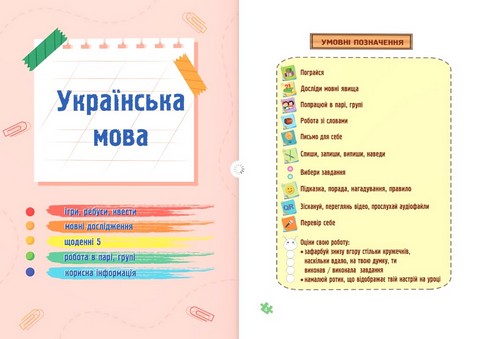 Українська мова та читання. 2 клас. Навчальний посібник у 4-х частинах. Частина 1 - фото 2